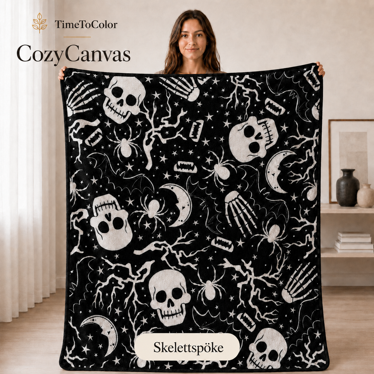 CozyCanvas™ - Färglägg din egen unika filt
