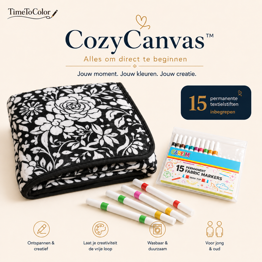 CozyCanvas™ - Kleur je eigen unieke deken