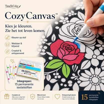 CozyCanvas™ - Kleur je eigen unieke deken