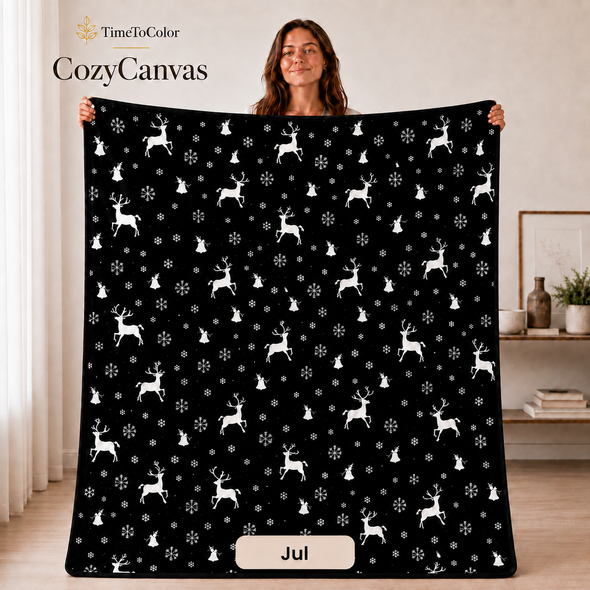 CozyCanvas™ - Färglägg din egen unika filt