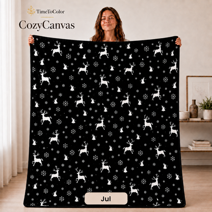 CozyCanvas™ - Färglägg din egen unika filt