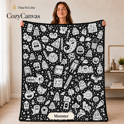 CozyCanvas™ - Färglägg din egen unika filt