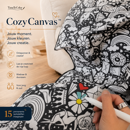 CozyCanvas™ - Kleur je eigen unieke deken