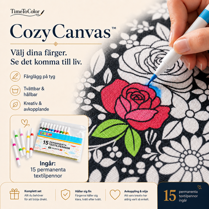 CozyCanvas™ - Färglägg din egen unika filt