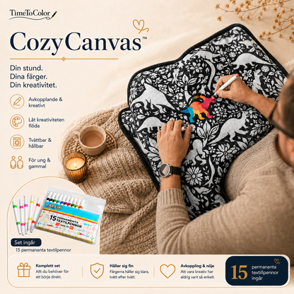 CozyCanvas™ - Färglägg din egen unika filt