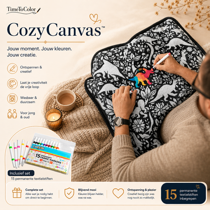 CozyCanvas™ - Kleur je eigen unieke deken