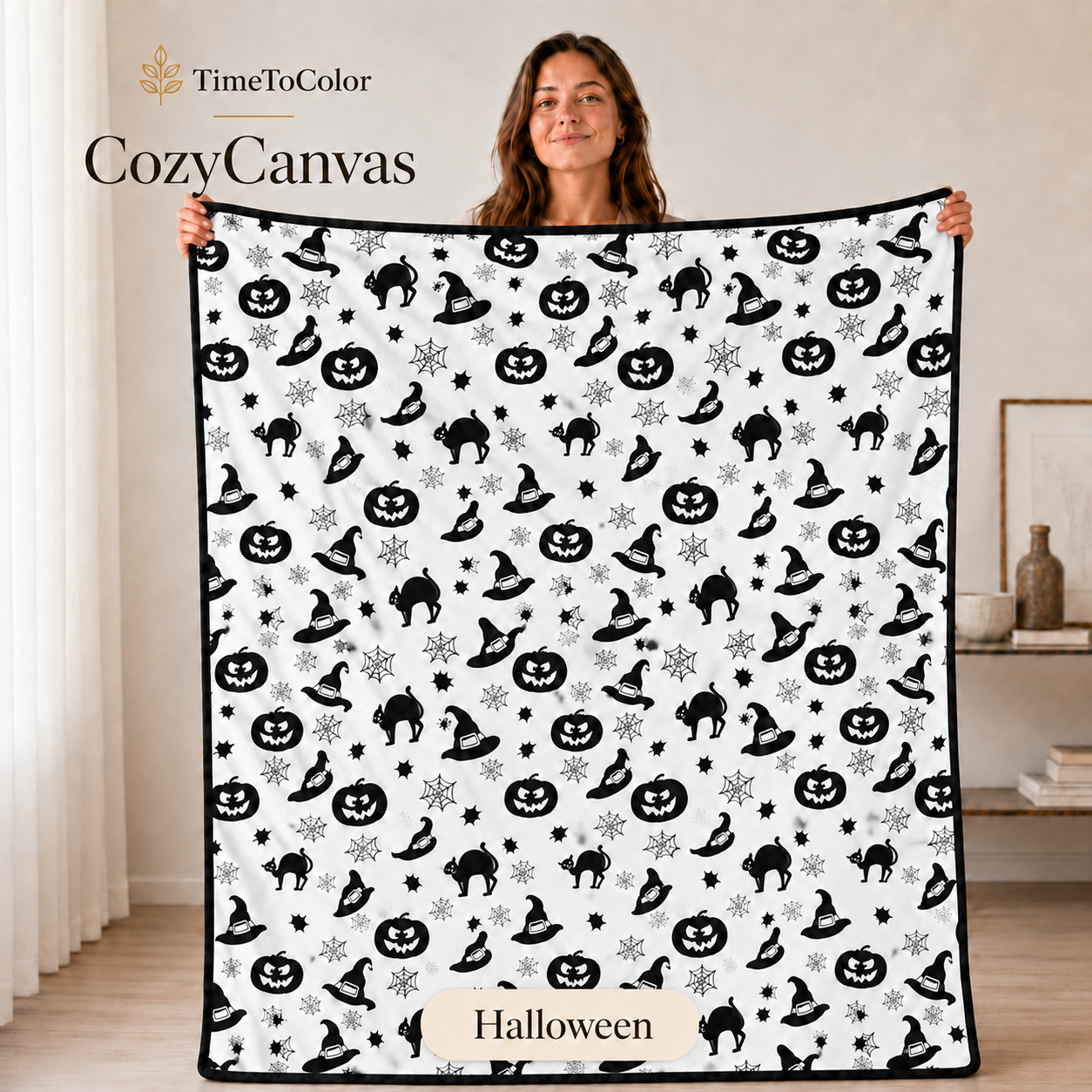 CozyCanvas™ - Kleur je eigen unieke deken