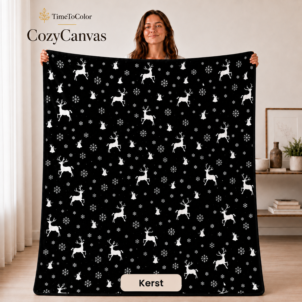 CozyCanvas™ - Kleur je eigen unieke deken