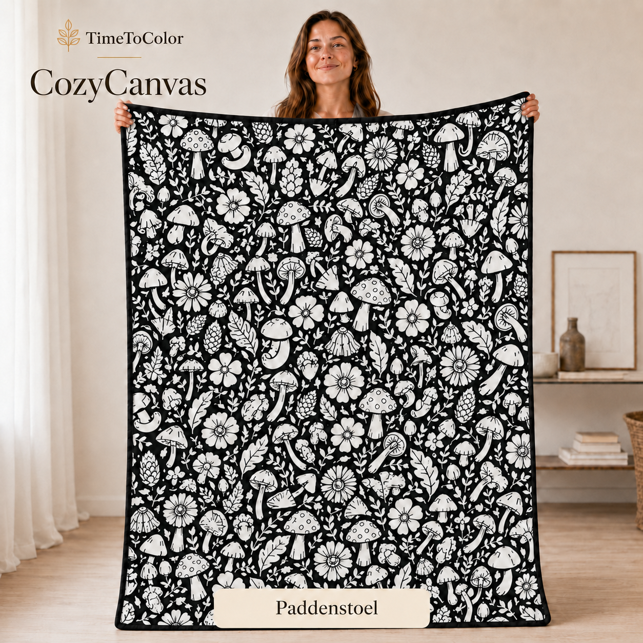 CozyCanvas™ - Kleur je eigen unieke deken