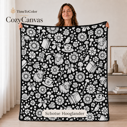CozyCanvas™ - Kleur je eigen unieke deken