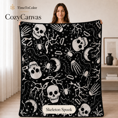 CozyCanvas™ - Kleur je eigen unieke deken
