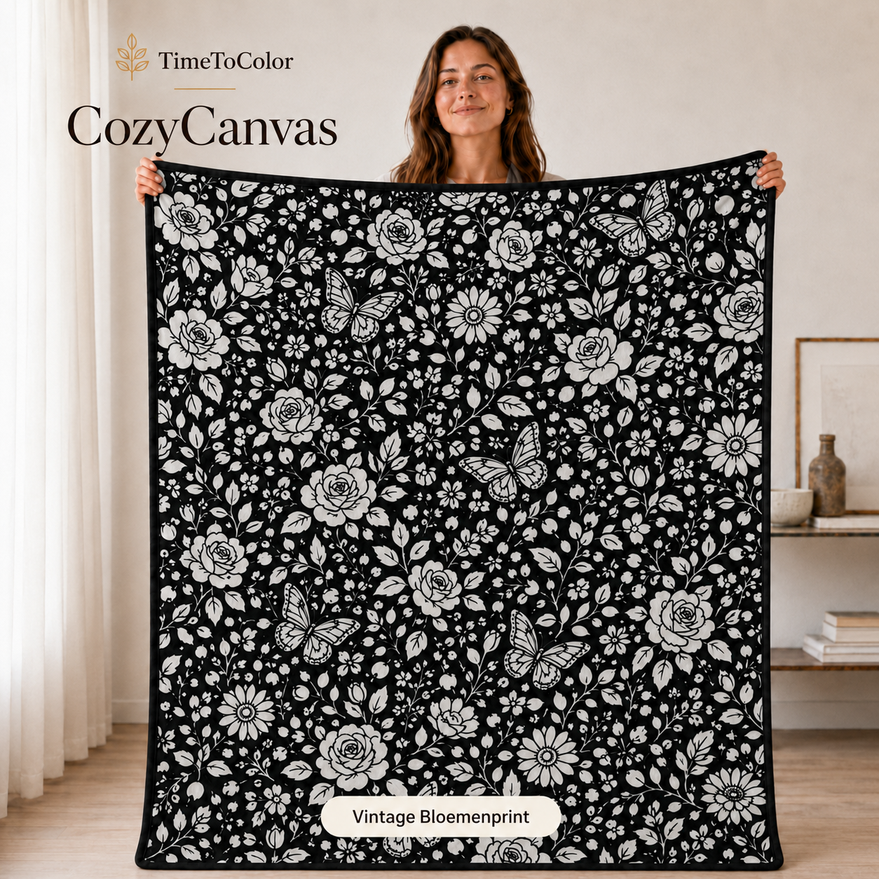 CozyCanvas™ - Kleur je eigen unieke deken