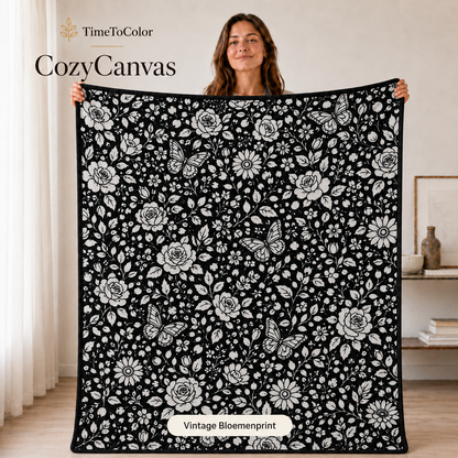 CozyCanvas™ - Kleur je eigen unieke deken
